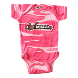 I Love Mills! Baby Camo Onesie - Pink Camo
