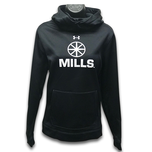 Women's MILLS Under Armour Storm Hoodie - Black
