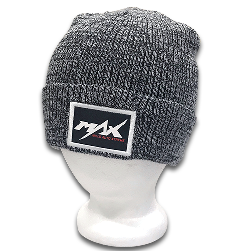 MAX Vintage Marbled Beanie - Gray/Black