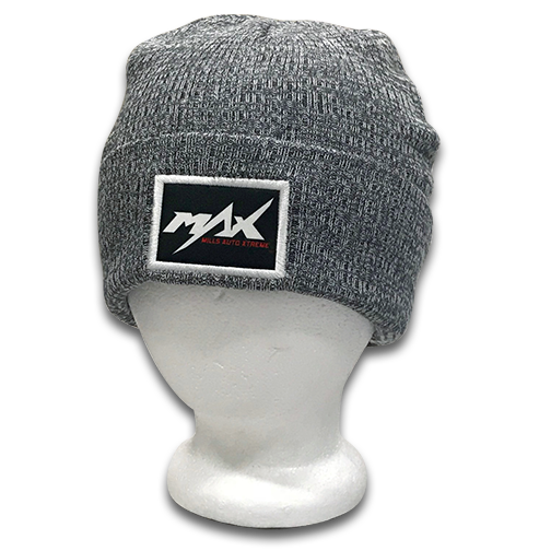 MAX Vintage Marbled Beanie - Dark Gray/Gray