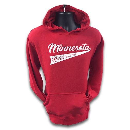 Mills MN Since 1922, Red/White