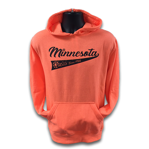 Mills MN Since 1922, Neon Orange/Black