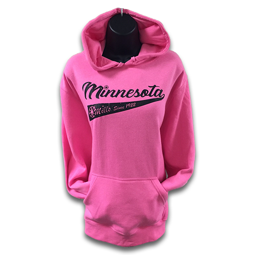 Mills MN Since 1922, Neon Pink/Black