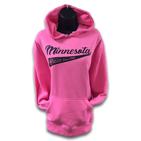 Mills MN Since 1922, Neon Pink/Black