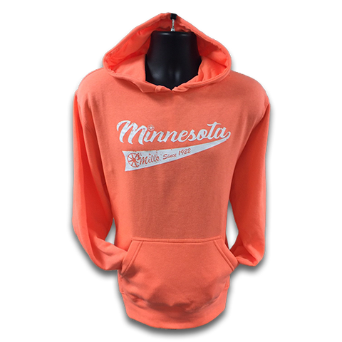 Mills MN Since 1922, Neon Orange/White