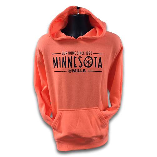 Mills MN Our Home, Neon Orange/Black
