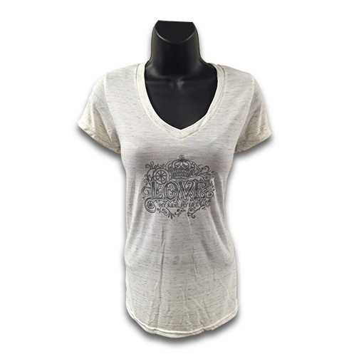Mills Love My Ride Flowy T-Shirt - Egg Shell