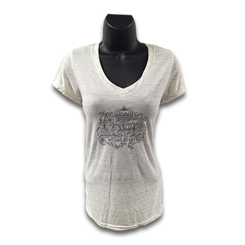 Mills Love My Ride Flowy T-Shirt - Egg Shell
