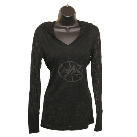 MAX Burnout Hoodie - Black/Black