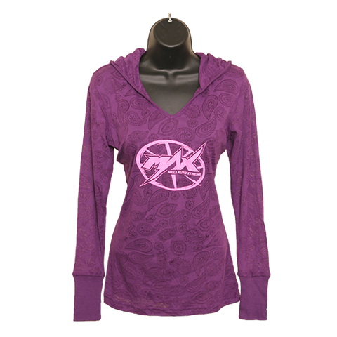 MAX Burnout Hoodie - Very Berry/Pink