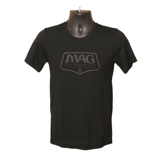 MAG Logo T-Shirt - Black/Black