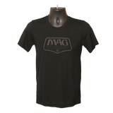 MAG Logo T-Shirt - Black/Black