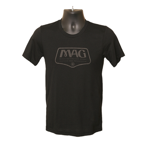 MAG Logo T-Shirt - Black/Black