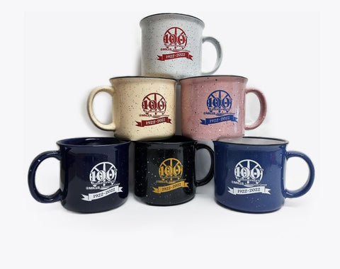 Mills 100th Anniversary Ceramic Campfire Mug - Since 1922!