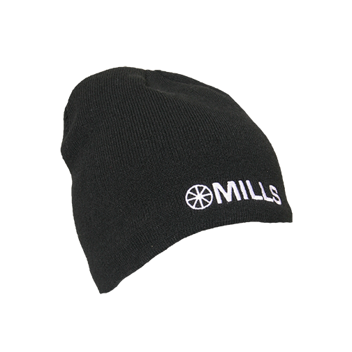 MAG Performance Lined Knit Beanie - Black/White