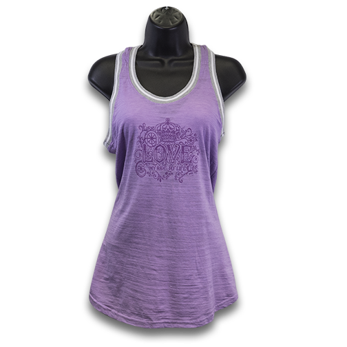 Mills Love My Ride Sporty Tank - Hot Violet