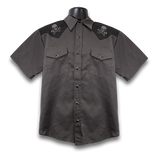 Piston Skull Western Shirt
