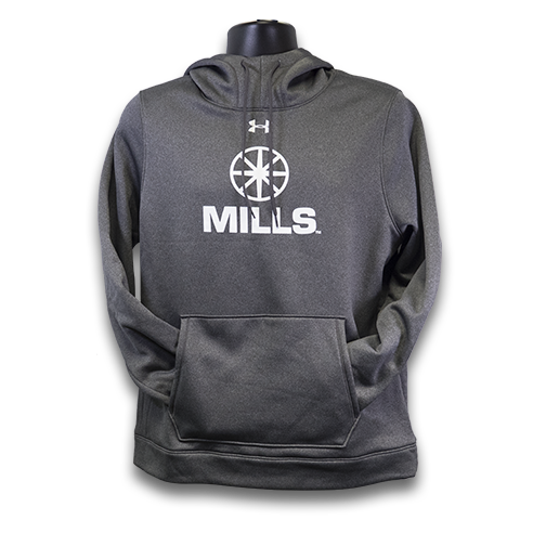 MILLS Under Armour Storm Hoodie - Carbon Heather