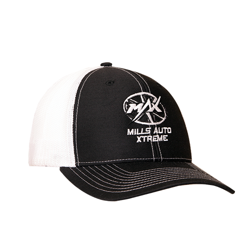 MAX Trucker Cap - Black/White