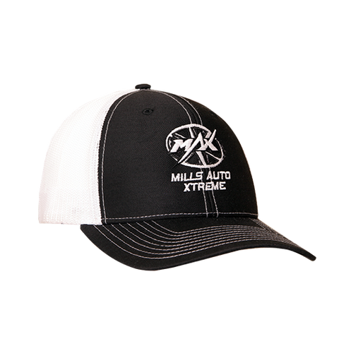 MAX Trucker Cap - Black/White