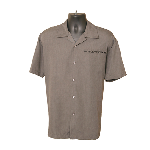 MAX Charcoal Shop Shirt - Charcoal/Black