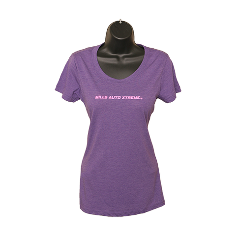 MAX Crew Neck T-Shirt - Purple/Pink