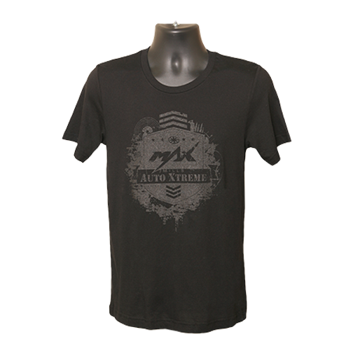 MAX Military Grunge T-Shirt - Black/Black