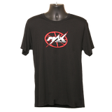 MAX Oval Logo T-shirt - Black/Red/White