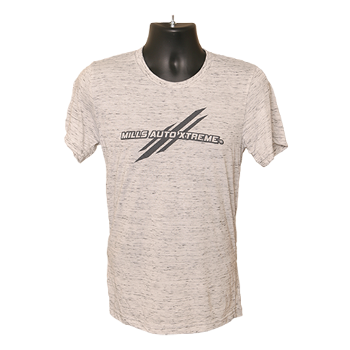 MAX Striped T-Shirt - WhiteMarble/Gray