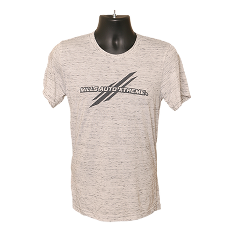 MAX Striped T-Shirt - WhiteMarble/Gray