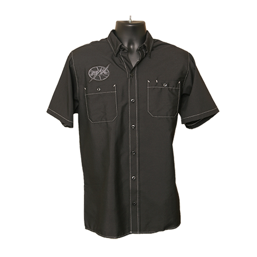 MAX Throttle Threads Shop Shirt - Black/White