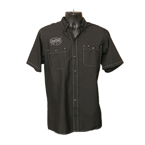 MAX Throttle Threads Shop Shirt - Black/White