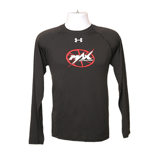 MAX UA Long Sleeve T-Shirt - Black/Red/White