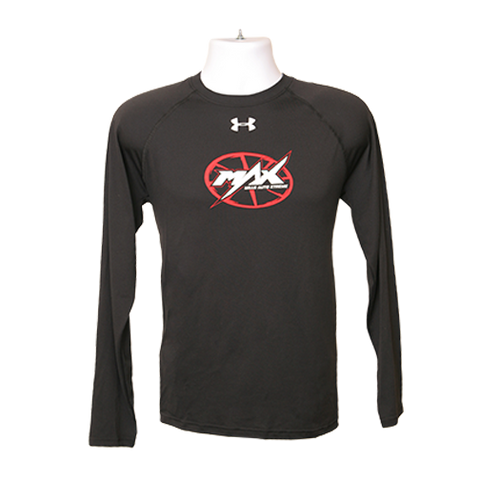MAX UA Long Sleeve T-Shirt - Black/Red/White