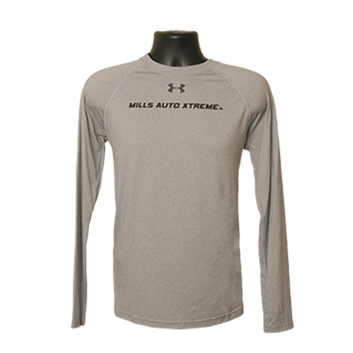 MAX UA Long Sleeve T-Shirt - Gray/Black