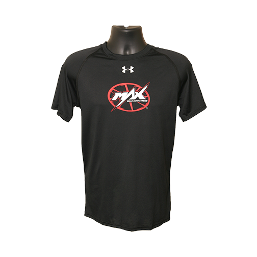 MAX UA Short Sleeve T-Shirt - Black/Red/White