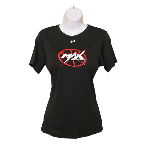 MAX Under Armour SS T-Shirt - Black/Red/White