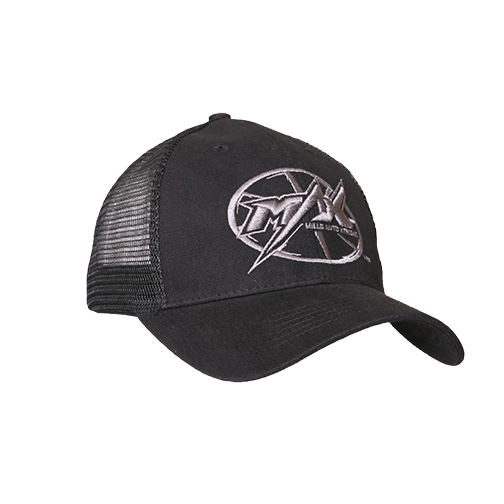 MAX Custom Snap-Back Cap - Black/Black