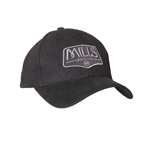 MILLS Custom "Since 1922" Cap -  Black/Black