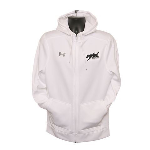 MAX Under Armour Zipper Hoodie - White