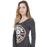"Rock N Roll Spirits" Long Sleeve T-Shirt - Black
